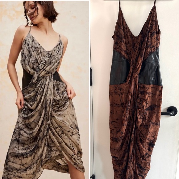Nicholas K Dresses & Skirts - NWOT Nicholas K Lola brown corset dress